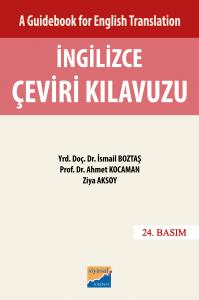 İngilizce Çeviri Kılavuzu - Cevap Anahtarı