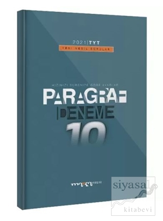 2020 TYT Paragraf Yeni Nesil 10 Deneme Kolektif