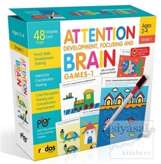 Attention Development, Focusing and Brain Games-1 - Grade-Level 1 - Ag