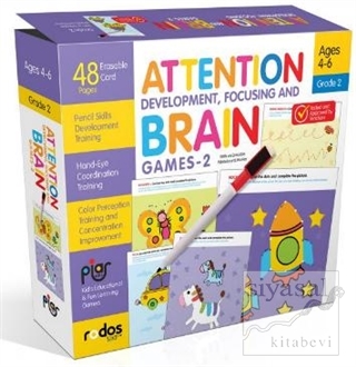 Attention Development, Focusing and Brain Games-2 - Grade-Level 2 - Ag