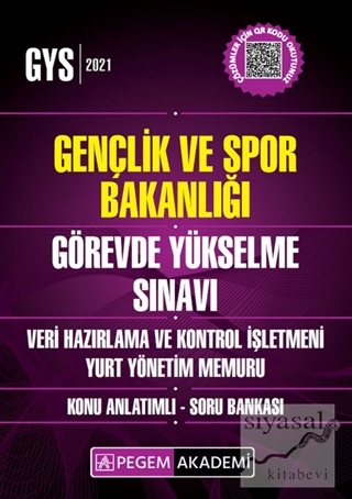 Gençlik ve Spor Bakanlığı Görevde Yükselme Sınavı-Veri Hazırlama ve Ko